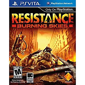 RESISTANCE: BURNING SKIES PLAYSTATION VITA - jeux video game-x