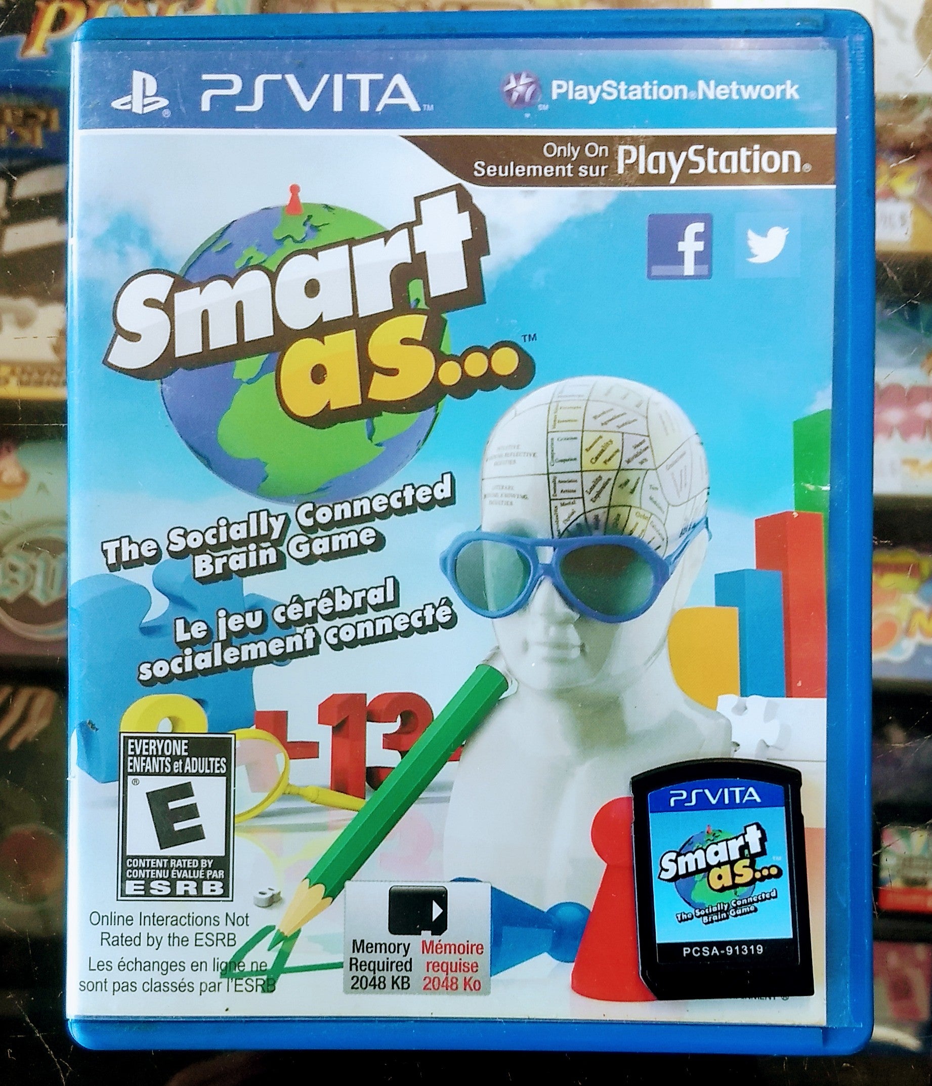 SMART AS PLAYSTATION VITA - jeux video game-x