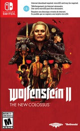 WOLFENSTEIN II 2 - THE NEW COLOSSUS (NINTENDO SWITCH) - jeux video game-x