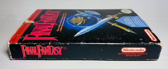 FINAL FANTASY CANADA/MATTEL VERSION EN BOITE NINTENDO NES - jeux video game-x