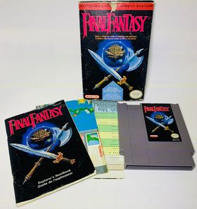 FINAL FANTASY CANADA/MATTEL VERSION EN BOITE NINTENDO NES - jeux video game-x