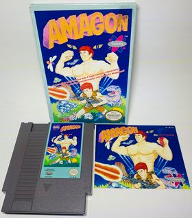 AMAGON EN BOITE NINTENDO NES - jeux video game-x