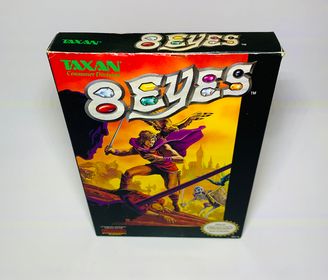 8 EYES EN BOITE NINTENDO NES - jeux video game-x