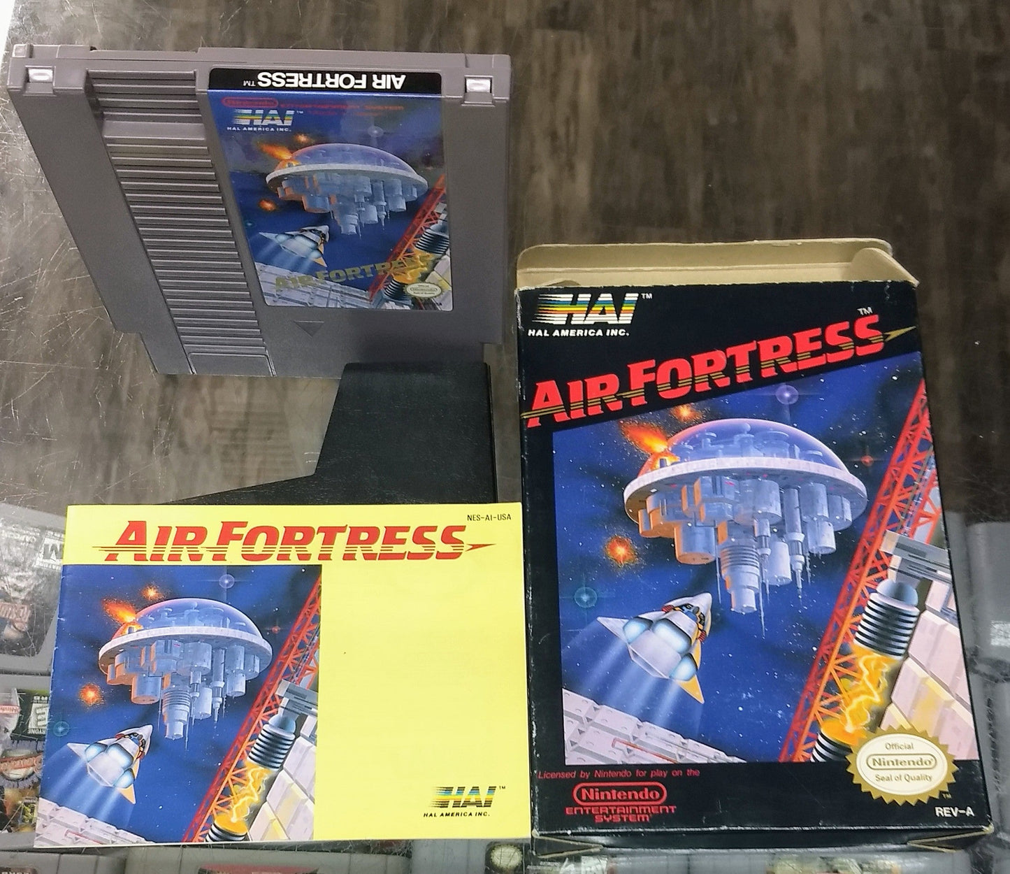 AIR FORTRESS EN BOITE (NINTENDO NES) - jeux video game-x