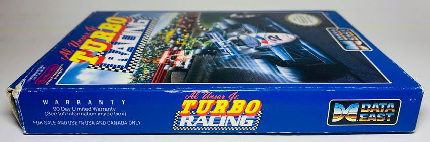 AL UNSER JR TURBO F1 RACING EN BOITE NINTENDO NES - jeux video game-x