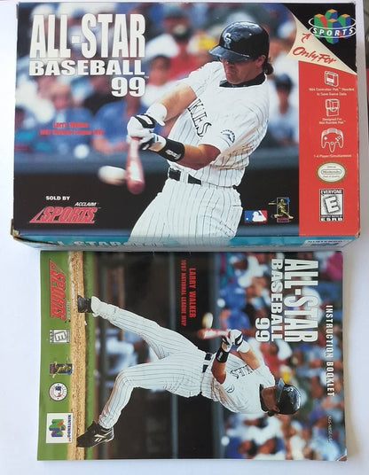 ALL-STAR BASEBALL 99 EN BOITE NINTENDO 64 N64 - jeux video game-x