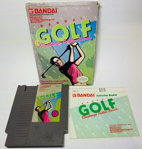 BANDAI GOLF CHALLENGE AT PEBBLE BEACH EN BOITE NINTENDO NES - jeux video game-x