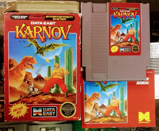KARNOV EN BOITE (NINTENDO NES) - jeux video game-x