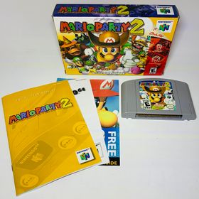 MARIO PARTY 2 EN BOITE NINTENDO 64 N64 - jeux video game-x