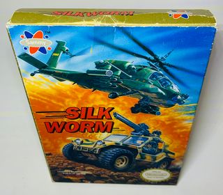 SILK WORM EN BOITE NINTENDO NES - jeux video game-x