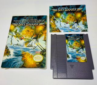 SKY SHARK EN BOITE NINTENDO NES - jeux video game-x