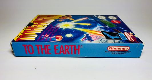 TO THE EARTH EN BOITE NINTENDO NES - jeux video game-x