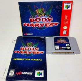 BODY HARVEST EN BOITE NINTENDO 64 N64 - jeux video game-x