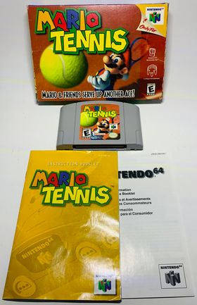 MARIO TENNIS EN BOITE NINTENDO 64 N64 - jeux video game-x