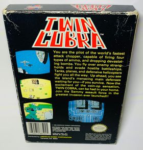 TWIN COBRA EN BOITE NINTENDO NES - jeux video game-x