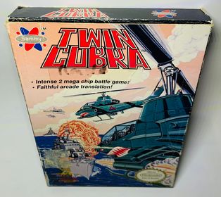 TWIN COBRA EN BOITE NINTENDO NES - jeux video game-x