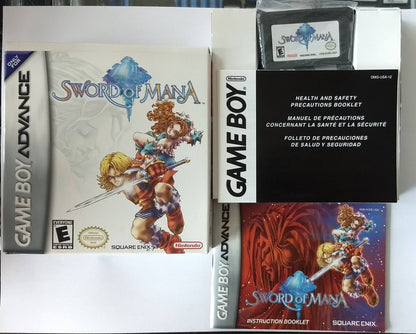 SWORD OF MANA (GAME BOY ADVANCE GBA) - jeux video game-x