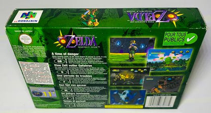 THE LEGEND OF ZELDA MAJORA'S MASK EN BOITE PAL IMPORT JN64 - jeux video game-x