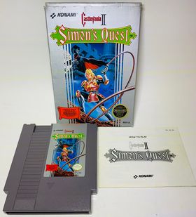 CASTLEVANIA II 2 SIMON'S QUEST EN BOITE NINTENDO NES - jeux video game-x