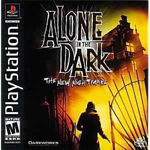 ALONE IN THE DARK THE NEW NIGHTMARE PLAYSTATION PS1 - jeux video game-x