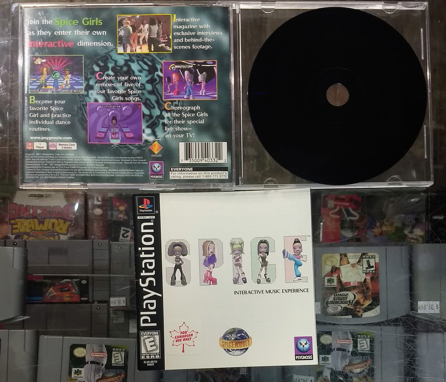 SPICE WORLD (PLAYSTATION PS1) - jeux video game-x