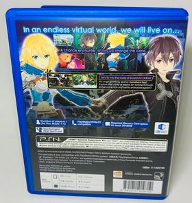 SWORD ART ONLINE: HOLLOW FRAGMENT PLAYSTATION VITA - jeux video game-x