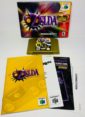 THE LEGEND OF ZELDA MAJORA'S MASK - COLLECTOR'S EDITION EN BOITE NINTENDO 64 N64 - jeux video game-x