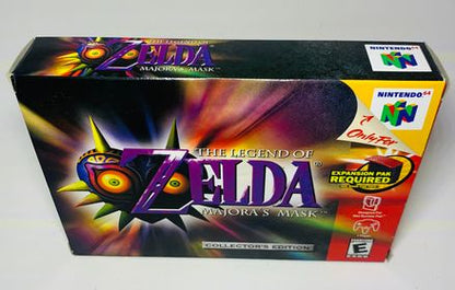 THE LEGEND OF ZELDA MAJORA'S MASK - COLLECTOR'S EDITION EN BOITE NINTENDO 64 N64 - jeux video game-x