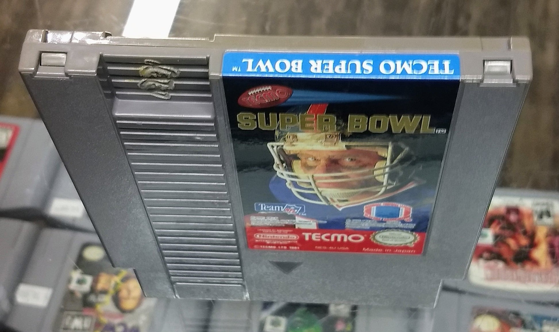 TECMO SUPER BOWL NINTENDO NES - jeux video game-x