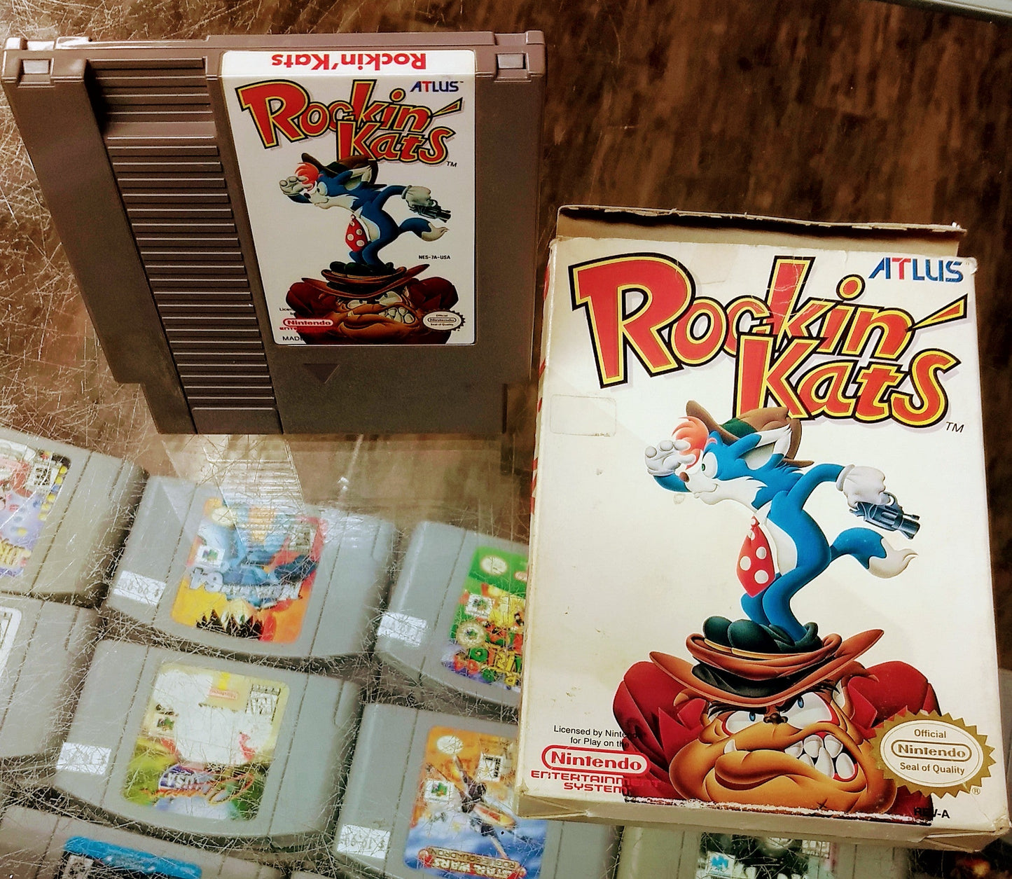 ROCKIN KATS EN BOITE NINTENDO NES - jeux video game-x