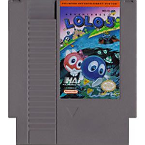 ADVENTURES OF LOLO 3 (NINTENDO NES) - jeux video game-x