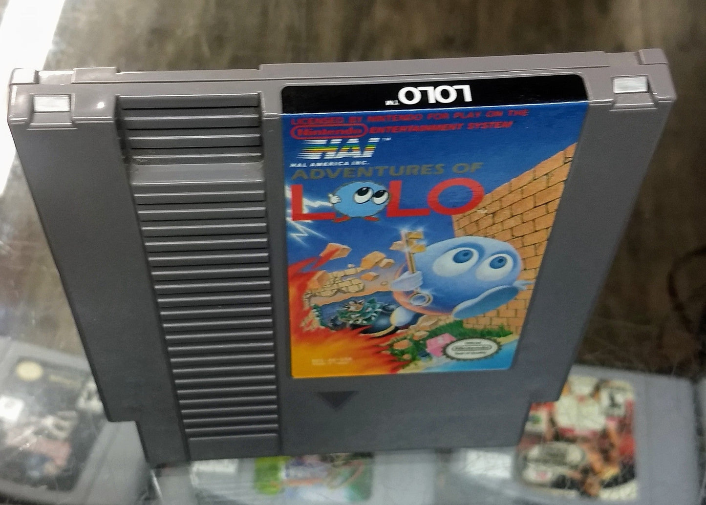 ADVENTURES OF LOLO (NINTENDO NES) - jeux video game-x