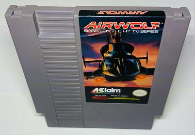 AIRWOLF NINTENDO NES - jeux video game-x