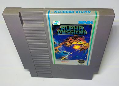 ALPHA MISSION NINTENDO NES - jeux video game-x