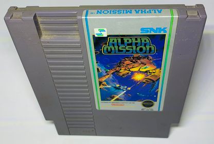 ALPHA MISSION NINTENDO NES - jeux video game-x