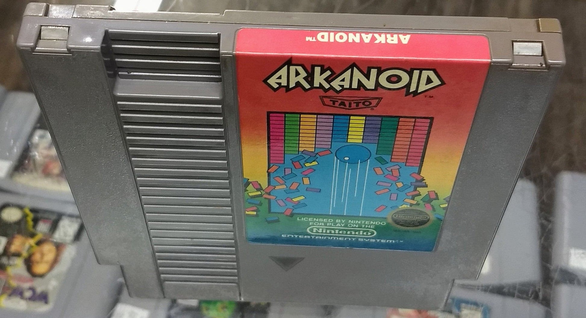 ARKANOID (NINTENDO NES) - jeux video game-x