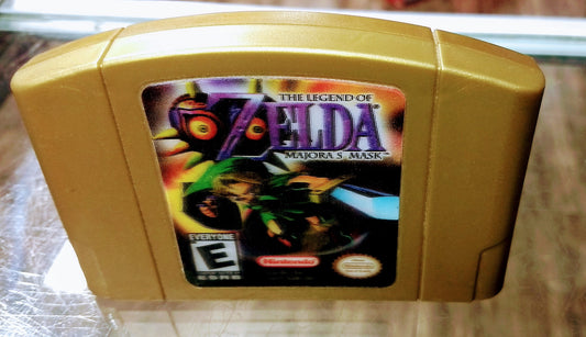 THE LEGEND OF ZELDA MAJORA'S MASK NINTENDO 64 N64 - jeux video game-x