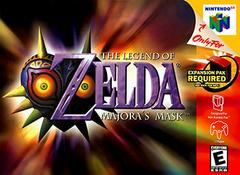 THE LEGEND OF ZELDA MAJORA'S MASK NINTENDO 64 N64 - jeux video game-x