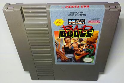 BAD DUDES NINTENDO NES - jeux video game-x