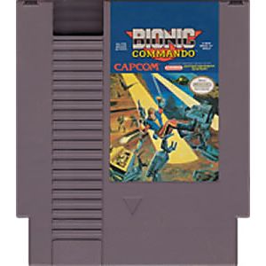 BIONIC COMMANDO (NINTENDO NES) - jeux video game-x