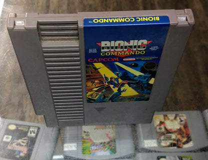 BIONIC COMMANDO (NINTENDO NES) - jeux video game-x