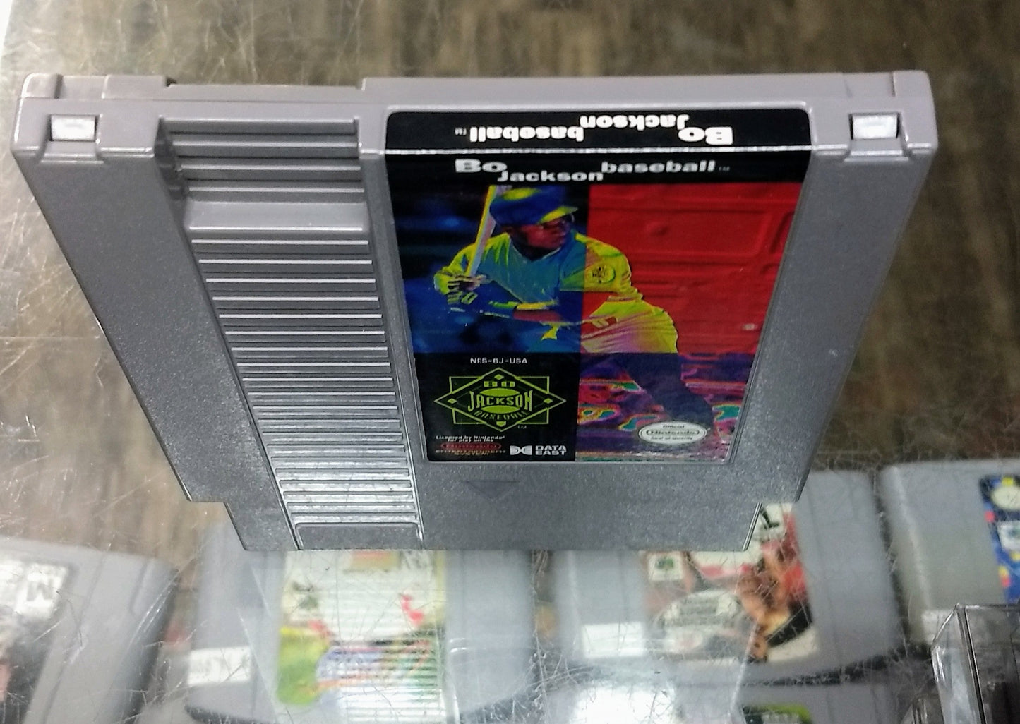 BO JACKSON'S BASEBALL (NINTENDO NES) - jeux video game-x