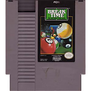 BREAK TIME THE NATIONAL POOL TOUR (NINTENDO NES) - jeux video game-x