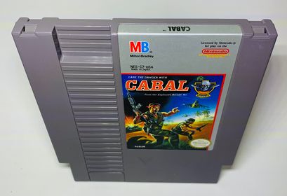 CABAL NINTENDO NES - jeux video game-x
