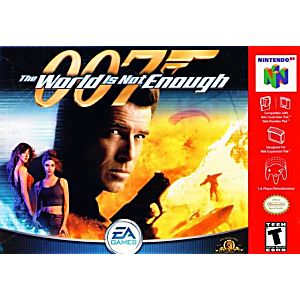007 THE WORLD IS NOT ENOUGH NINTENDO 64 N64 - jeux video game-x