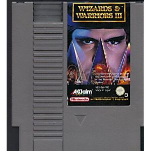 WIZARDS AND WARRIORS III 3 : KUROS VISIONS OF POWER (NINTENDO NES) - jeux video game-x