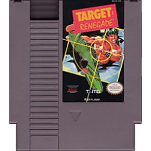 TARGET RENEGADE NINTENDO NES - jeux video game-x