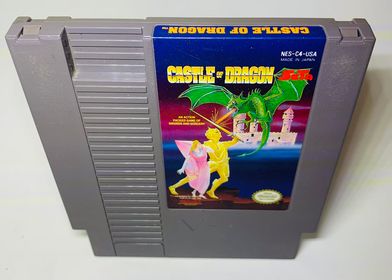 CASTLE OF DRAGON NINTENDO NES - jeux video game-x