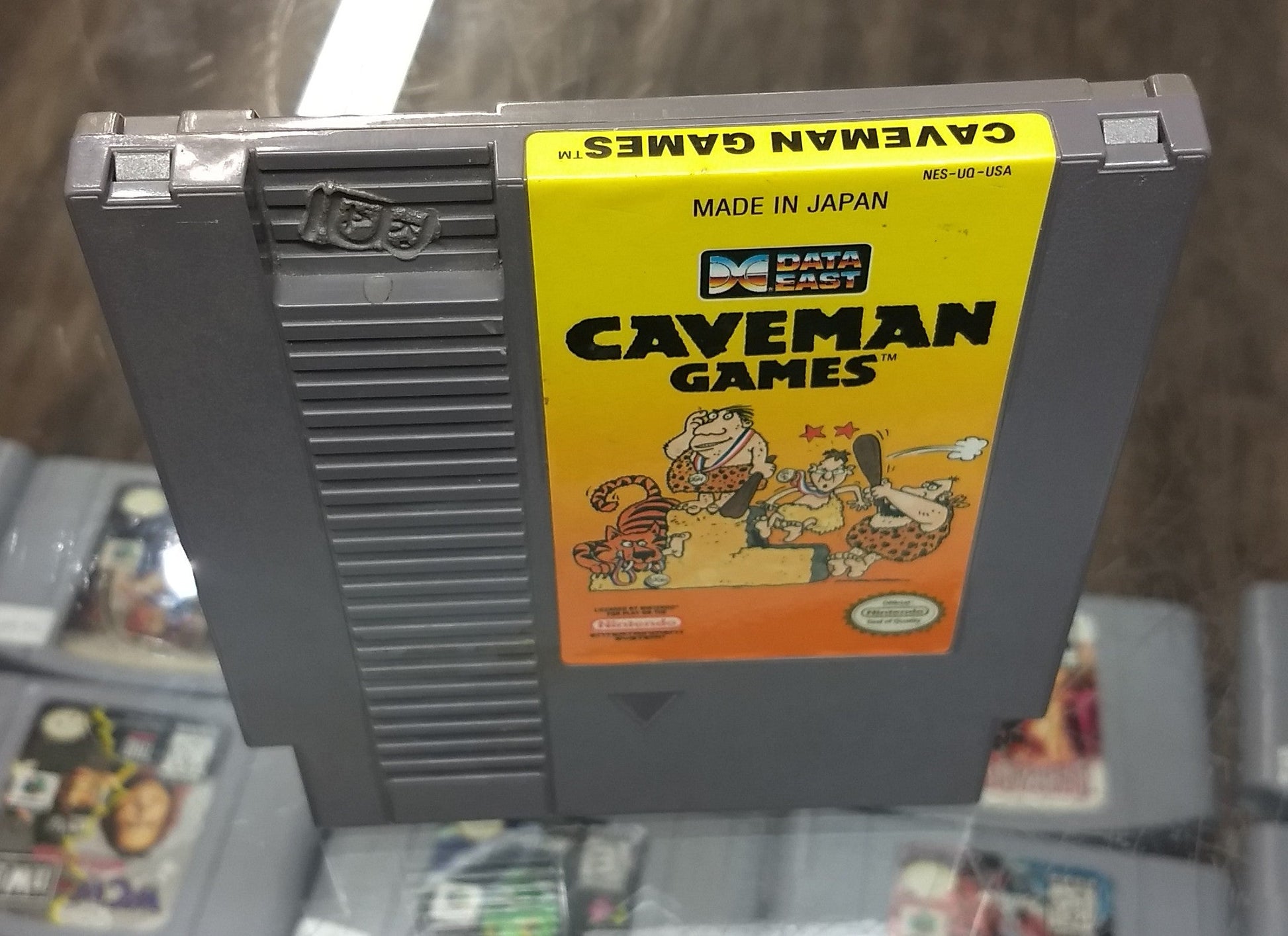 CAVEMAN GAMES NINTENDO NES - jeux video game-x