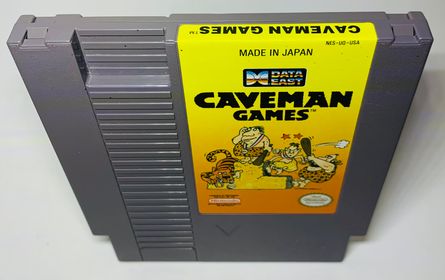 CAVEMAN GAMES NINTENDO NES - jeux video game-x